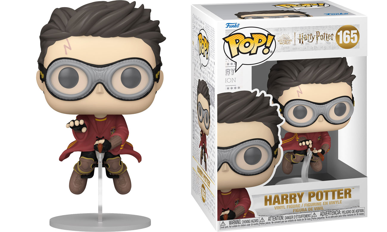 Figurka Funko POP Movies: HP POA - Harry w/Broom (Quidditch)