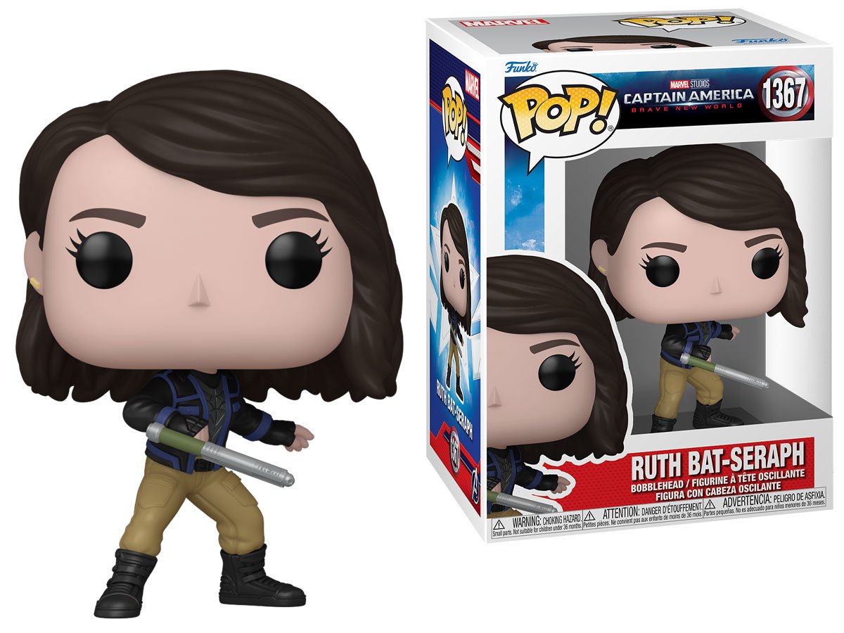 Figurka Funko POP Marvel: Captain America Brave New World - Ruth Bat-Serp - Grafika z opakowaniem