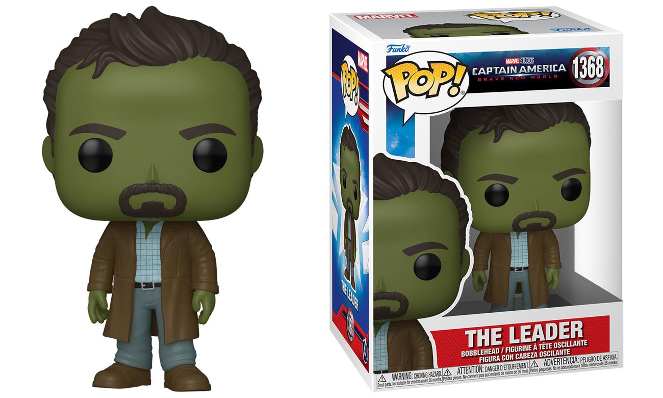 Figurka Funko POP Marvel: Captain America Brave New World – The Leader - Grafika z opakowaniem