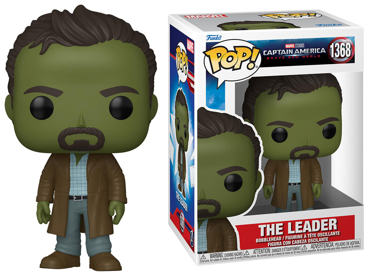 Figurka Funko POP Marvel: Captain America Brave New World – The Leader - Grafika z opakowaniem