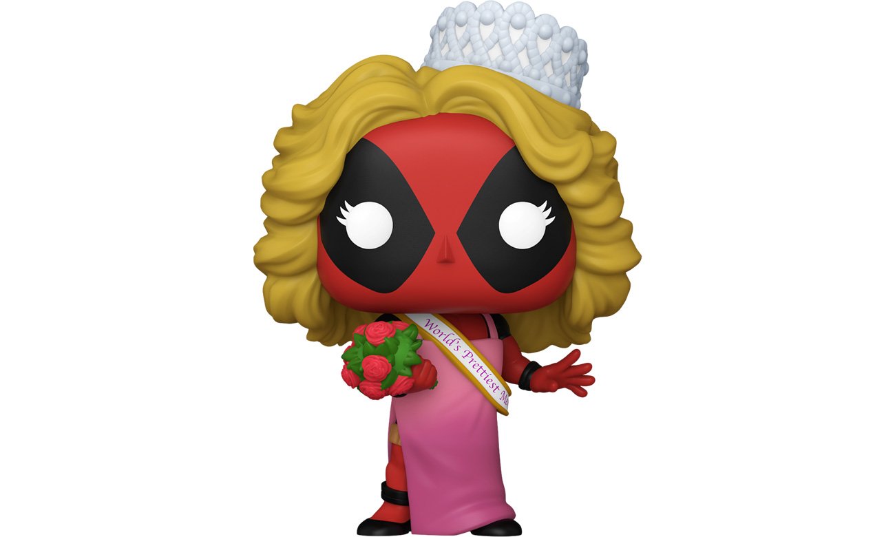 Figurka Funko POP Marvel: Deadpool – Beauty Pageant - Widok od przodu