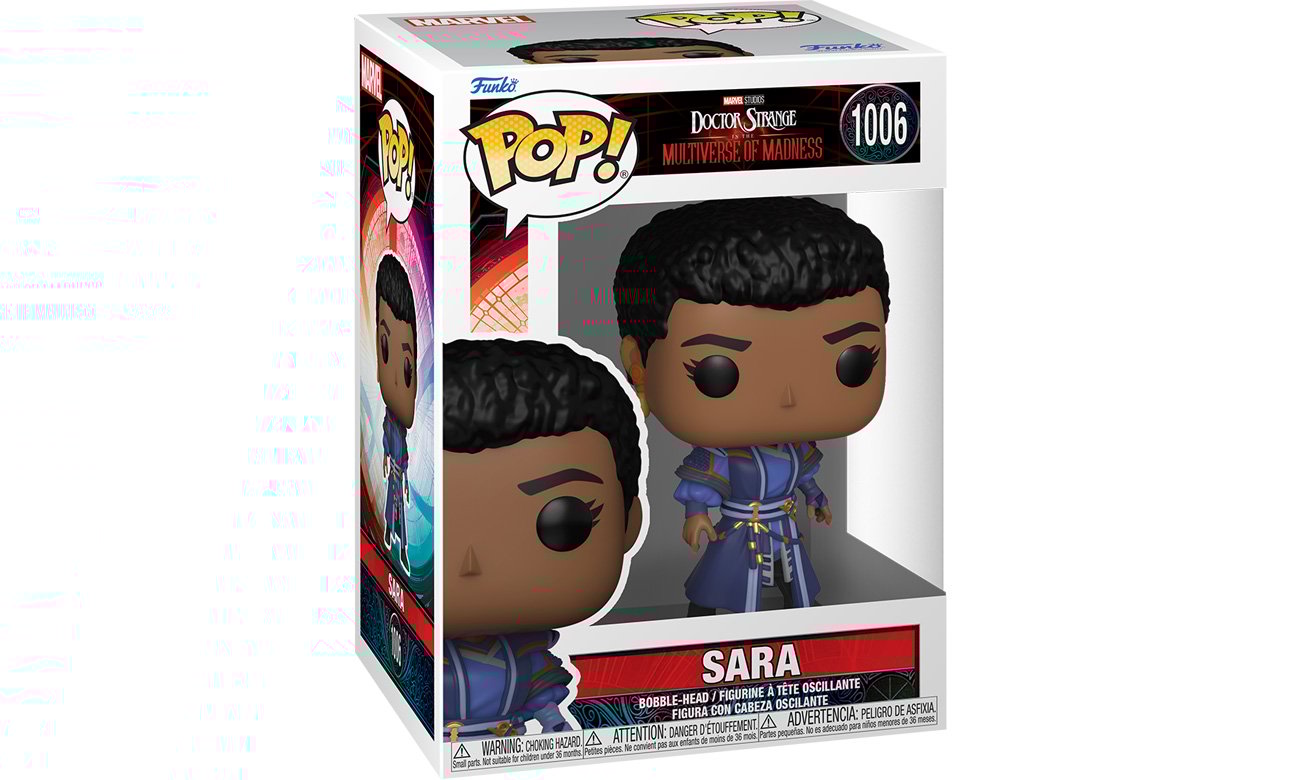 Figurka POP Marvel: Doctor Strange in the Multiverse of Madness - Sara - Opakowanie pod kątem