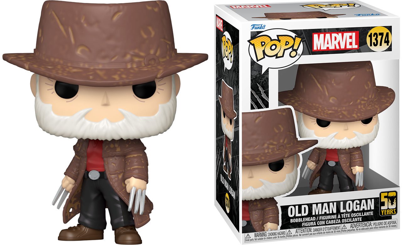 Figurka Funko POP Marvel: Wolverine 50th - Ultimate Old Man Logan