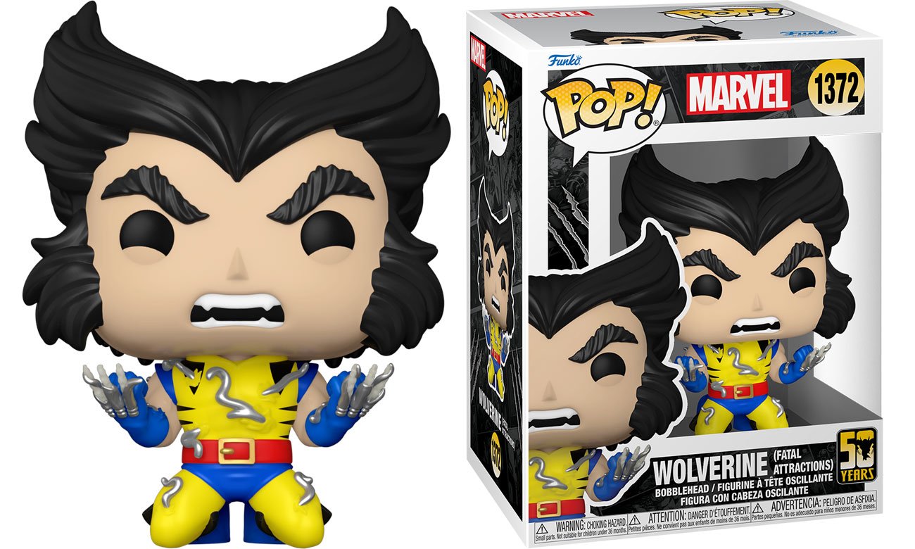 Figurka Funko POP Marvel: Wolverine 50th - Ultimate Wolverine w/ Adamantium