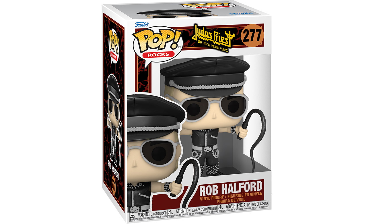 Figurka POP Rocks: Judas Priest - Rob Halford - Opakowanie pod kątem