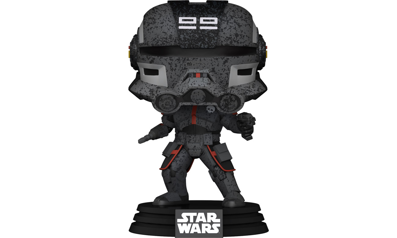 Figurka Funko POP Star Wars: Bad Batch - Echo - Widok od przodu