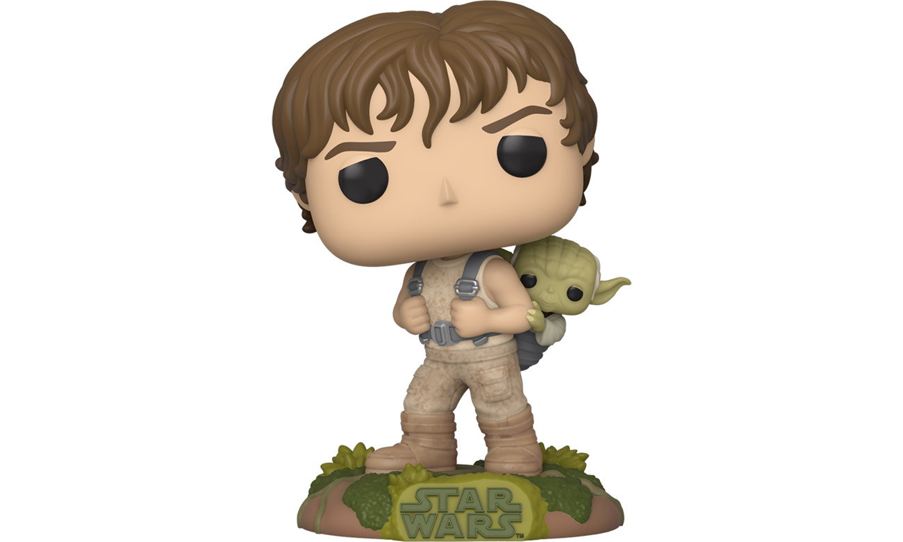 Figurka POP Star Wars: Empire Strikes Back - Training Luke with Yoda - Widok z przodu