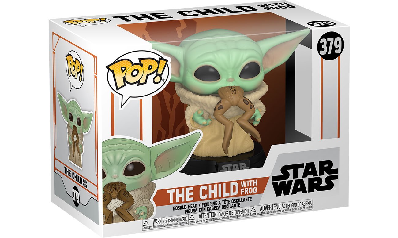 Funko POP Star Wars: Mandalorian - The Child w/Frog packshot