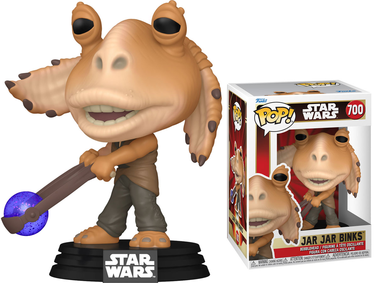 Figurka Funko POP Star Wars: PM 25th - Jar Jar Binks w/Booma Balls