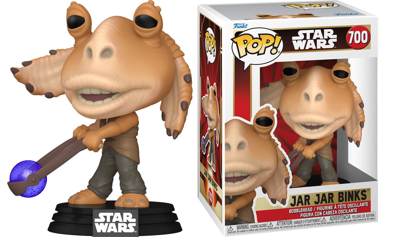 Figurka Funko POP Star Wars: PM 25th - Jar Jar Binks w/Booma Balls