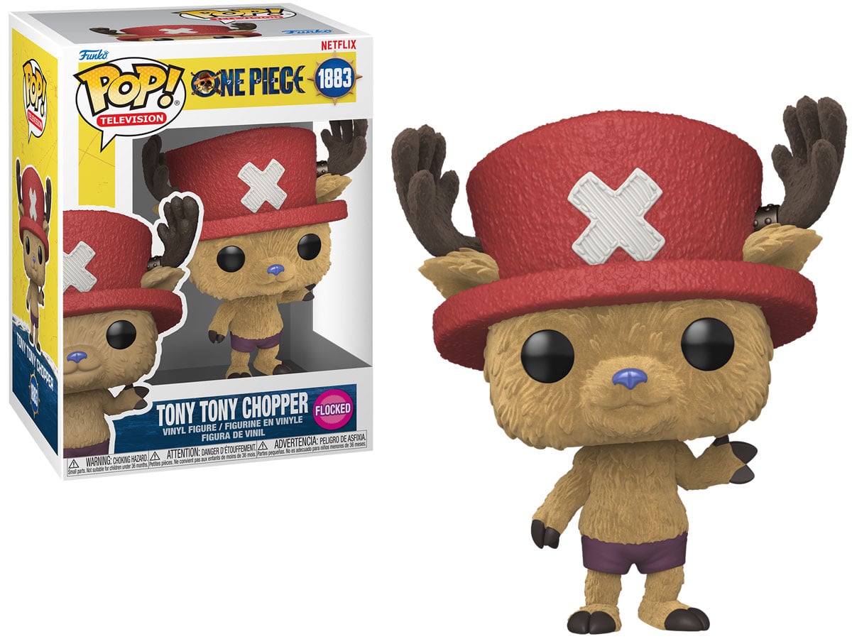 Figurka Funko POP TV: One Piece S1 – Chopper - Widok od przodu wraz z opakowaniem