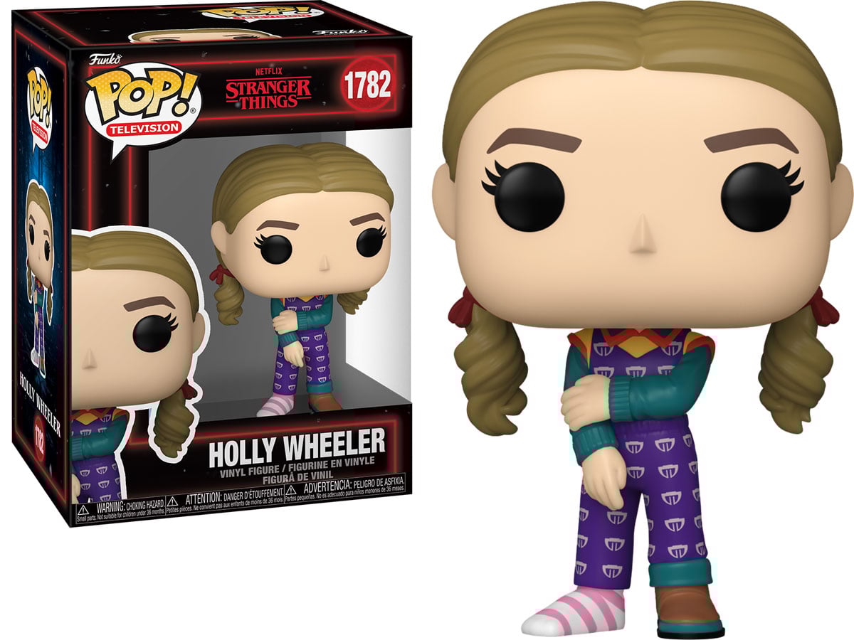 Figurka Funko POP TV: Stranger Things S5 – Holly Wheeler - Widok od przodu wraz z opakowaniem