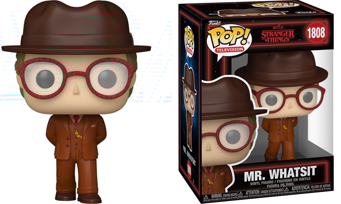 Figurka Funko POP TV: Stranger Things S5 – Mr. Whatsit - Widok od przodu wraz z opakowaniem