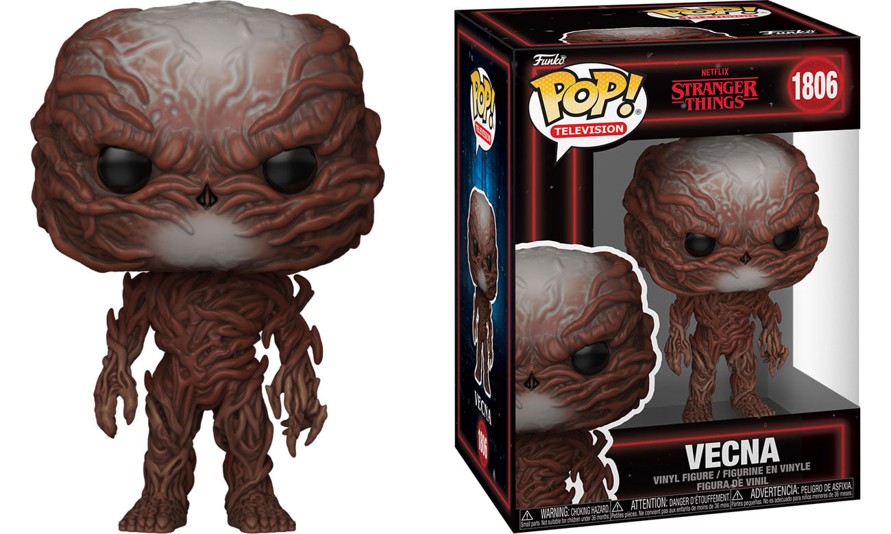 Figurka Funko POP TV: Stranger Things S5 – Vecna - Widok od przodu wraz z opakowaniem
