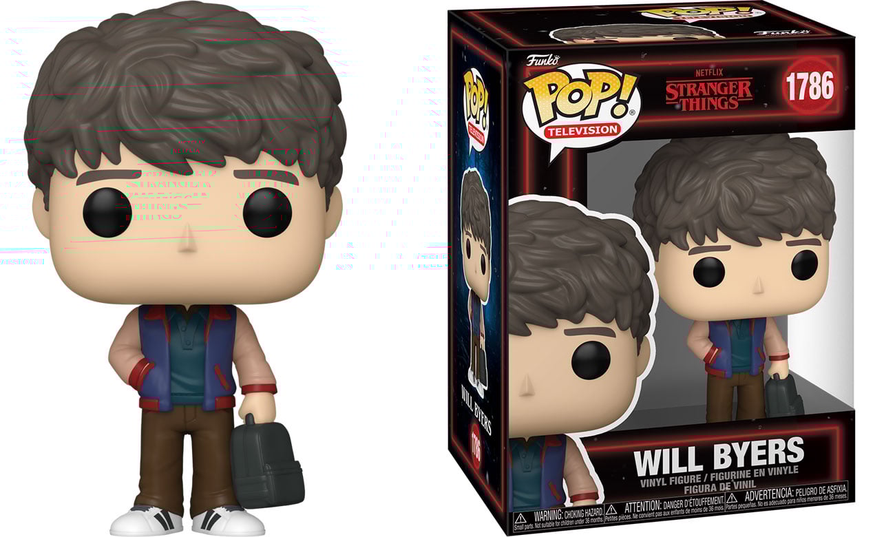 Figurka Funko POP TV: Stranger Things S5 – Will Byers - Widok od przodu wraz z opakowaniem
