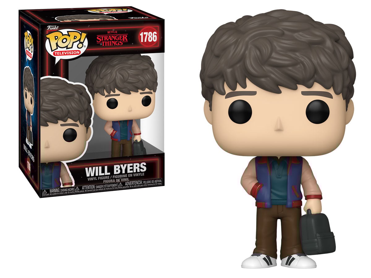 Figurka Funko POP TV: Stranger Things S5 – Will Byers - Widok od przodu wraz z opakowaniem
