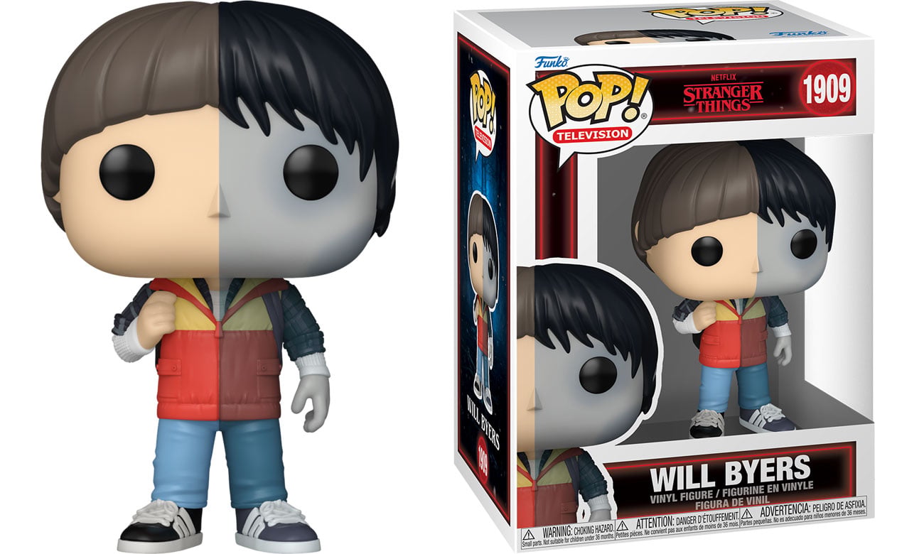 Figurka Funko POP TV: Stranger Things – Will Byers SPLIT - Widok od przodu wraz z opakowaniem