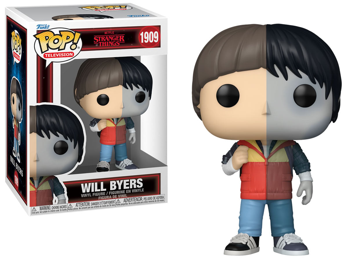 Figurka Funko POP TV: Stranger Things – Will Byers SPLIT - Widok od przodu wraz z opakowaniem
