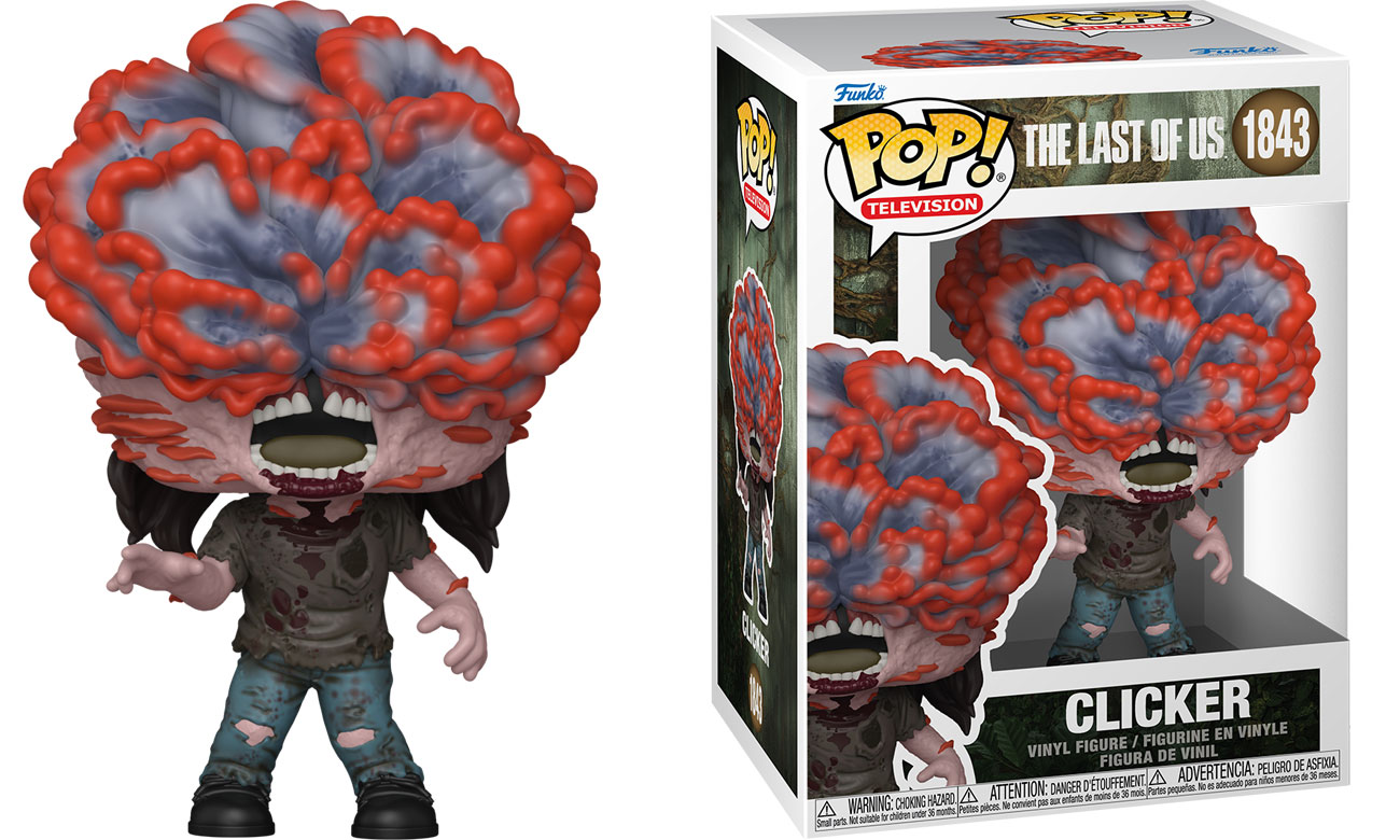 Figurka Funko POP TV: The Last of Us – Clicker - Widok od przodu wraz z opakowaniem