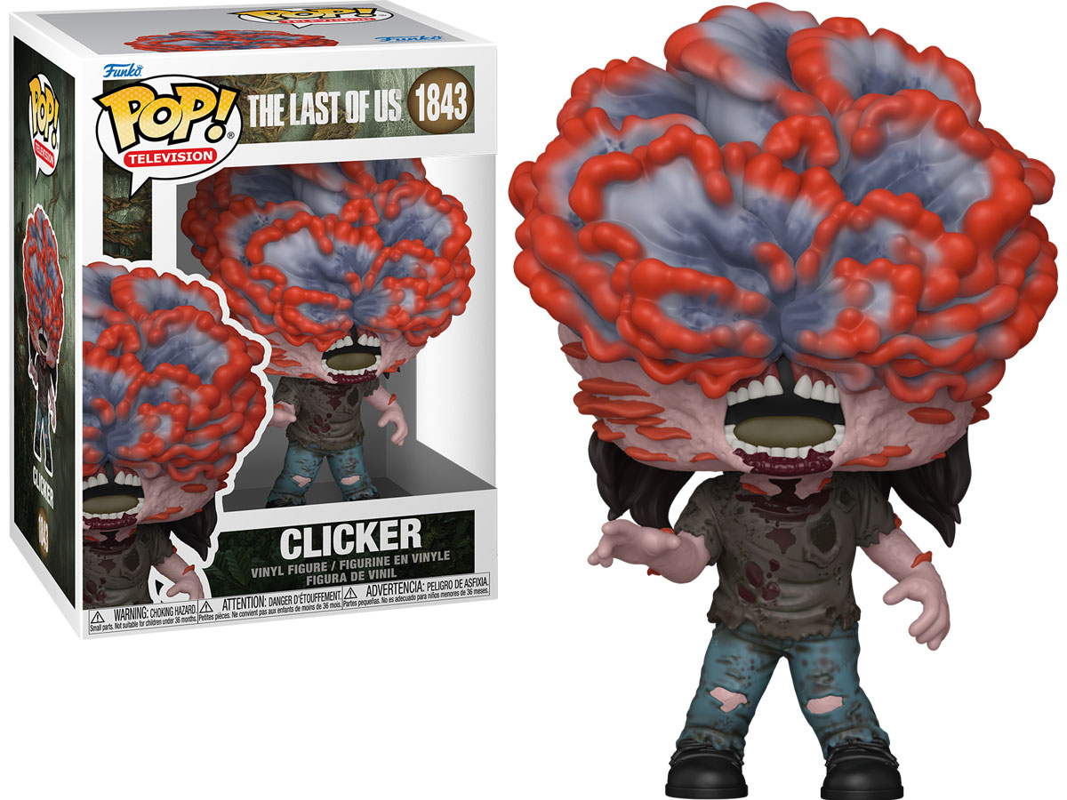 Figurka Funko POP TV: The Last of Us – Clicker - Widok od przodu wraz z opakowaniem