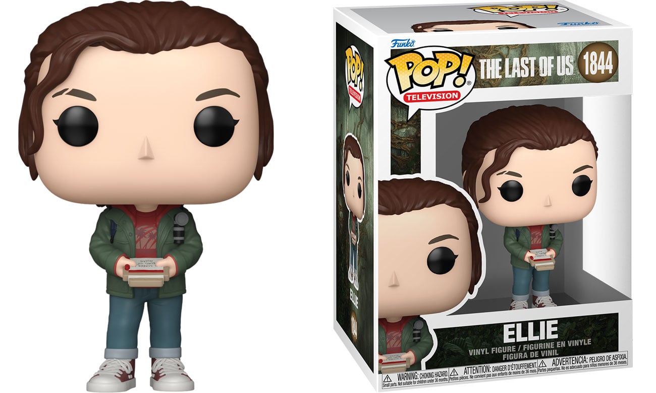Figurka Funko POP TV: The Last of Us – Ellie - Widok od przodu wraz z opakowaniem