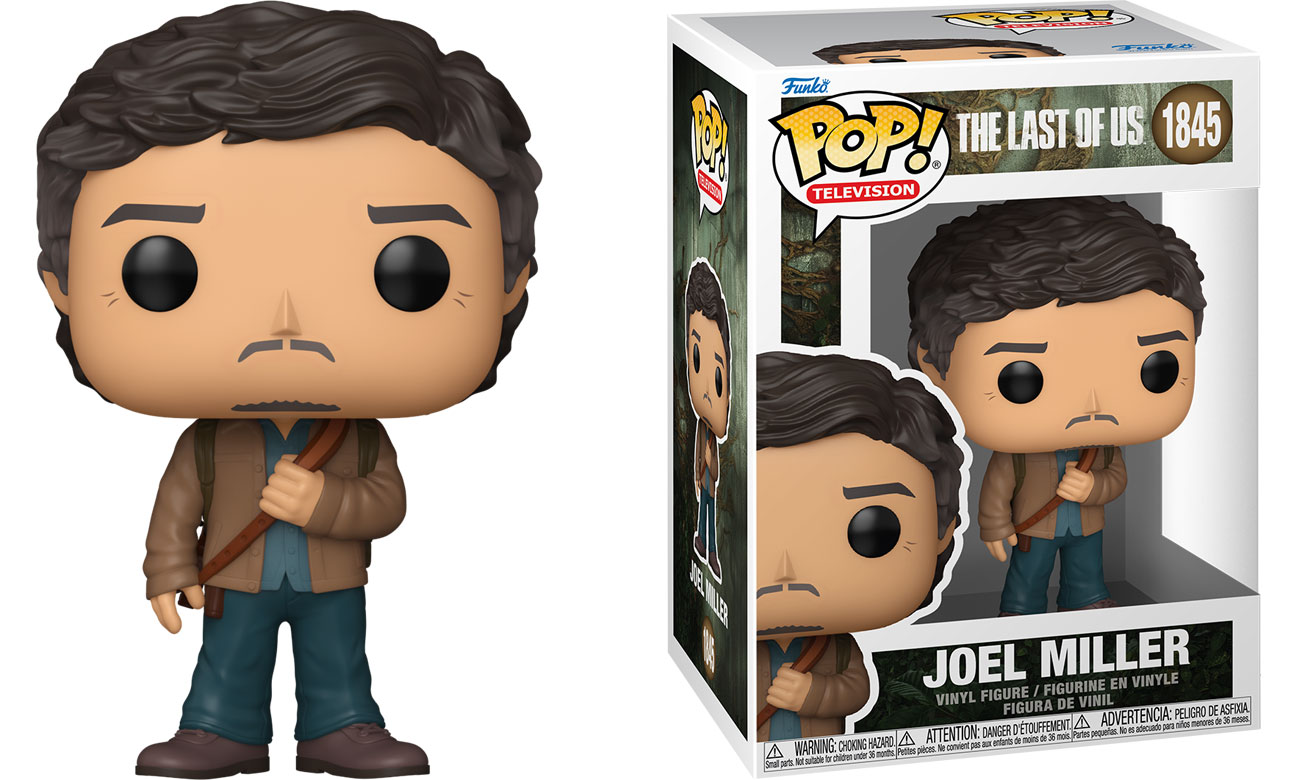 Figurka Funko POP TV: The Last of Us – Joel Miller - Widok od przodu wraz z opakowaniem