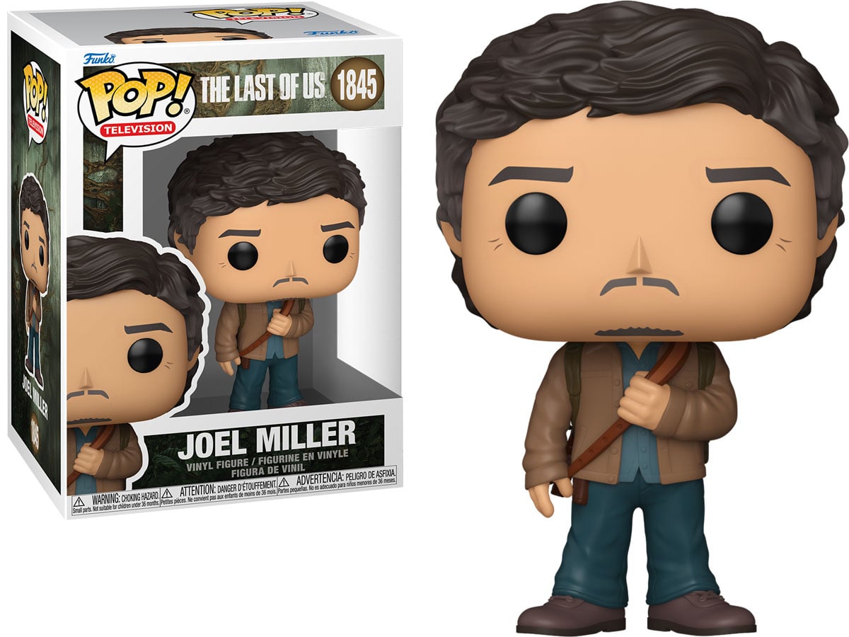 Figurka Funko POP TV: The Last of Us – Joel Miller - Widok od przodu wraz z opakowaniem
