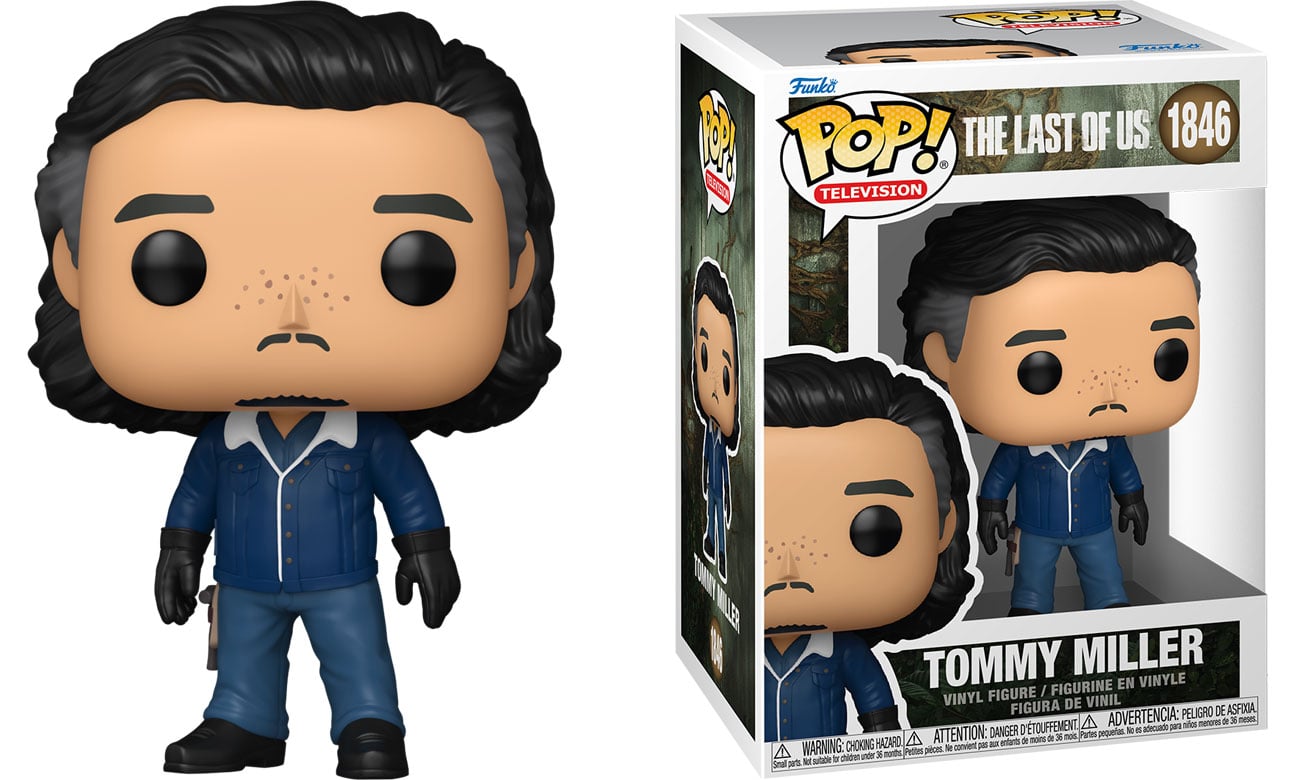 Figurka Funko POP TV: The Last of Us – Tommy Miller - Widok od przodu wraz z opakowaniem