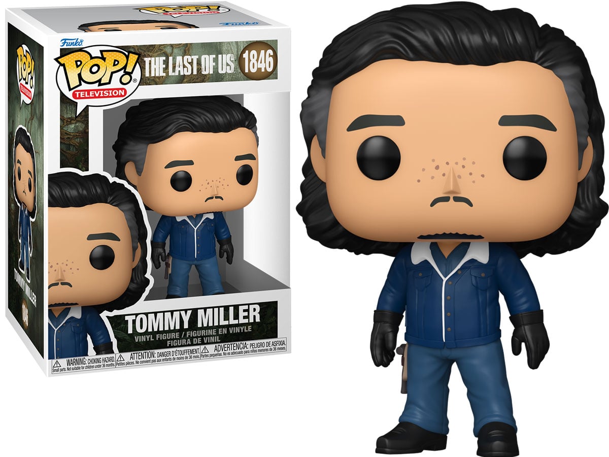 Figurka Funko POP TV: The Last of Us – Tommy Miller - Widok od przodu wraz z opakowaniem