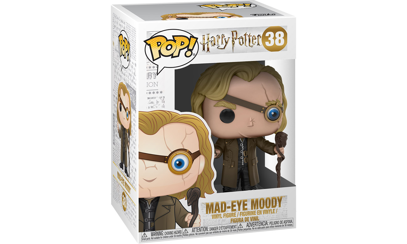 Figurka POP Vinyl: Harry Potter - Mad-Eye Moody - Opakowanie pod kątem