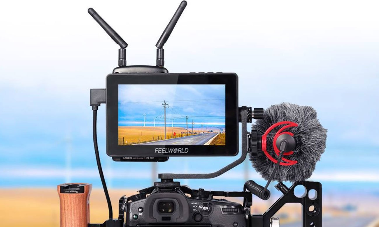 Feelworld F5 Pro żywe kolory
