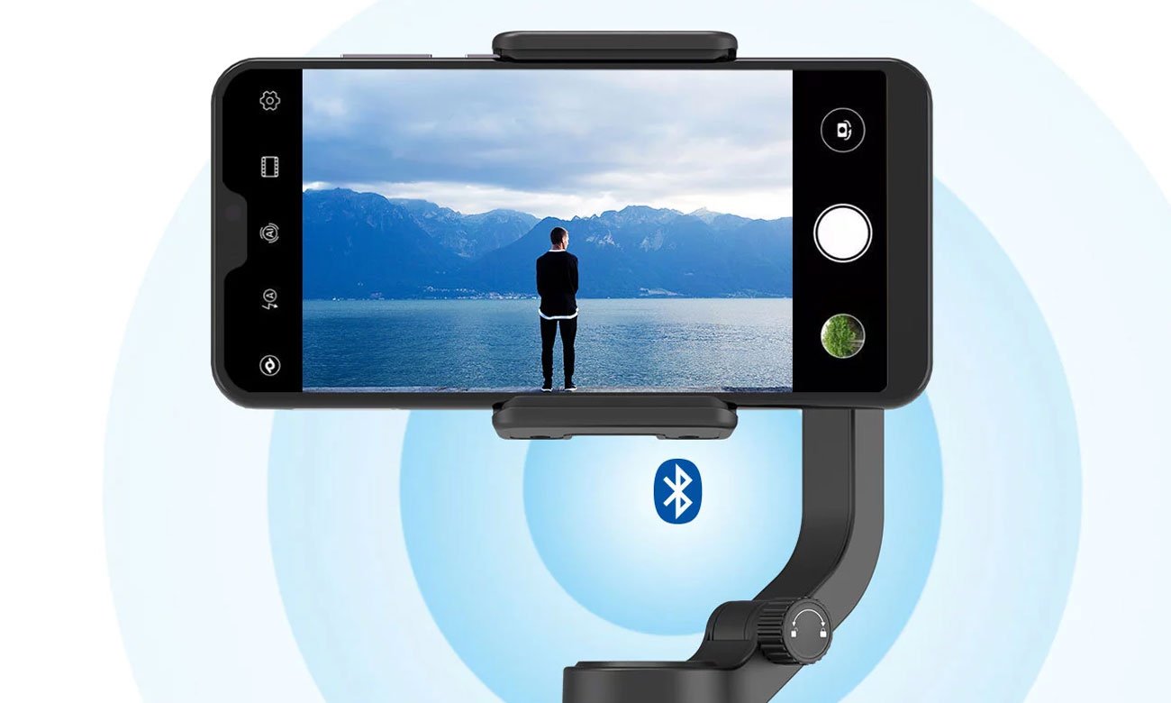 Feiyu-Tech VLOG pocket - Łączność Bluetooth