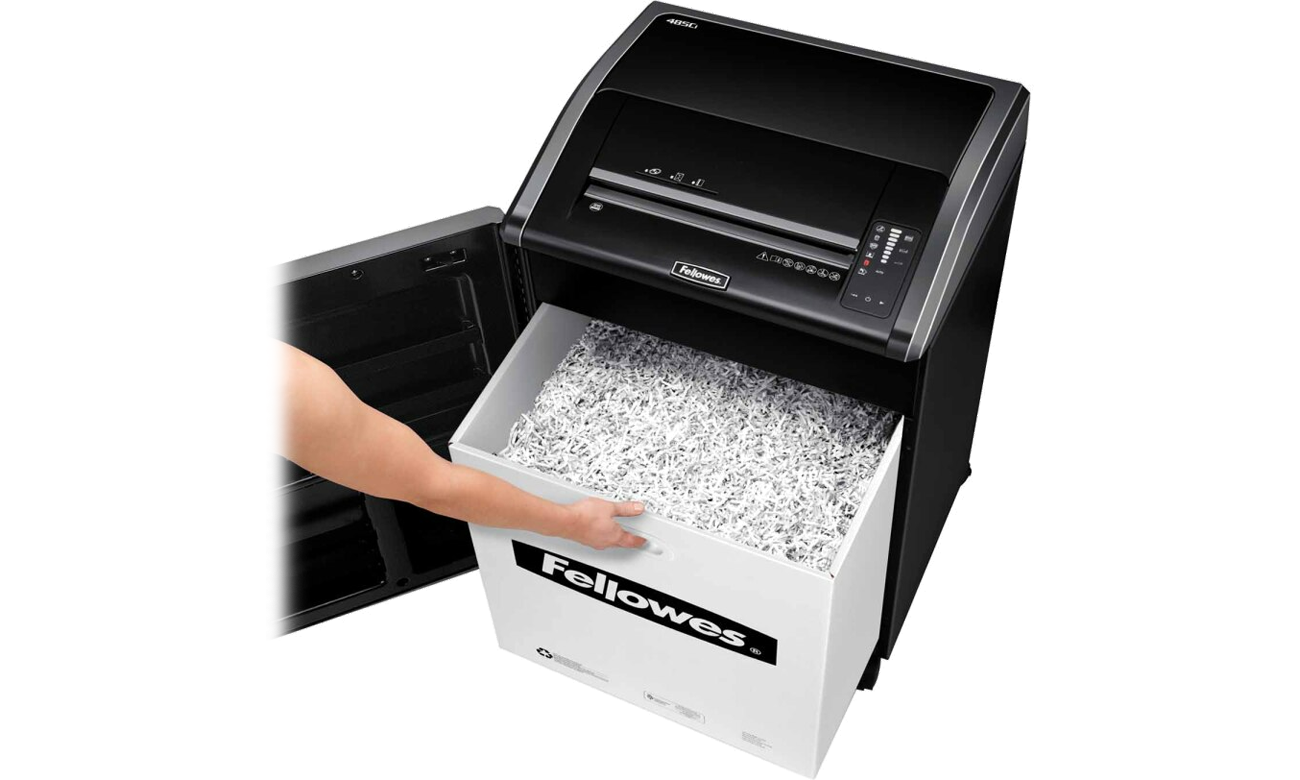 Niszczarka Fellowes 485Ci kosz na ścinki