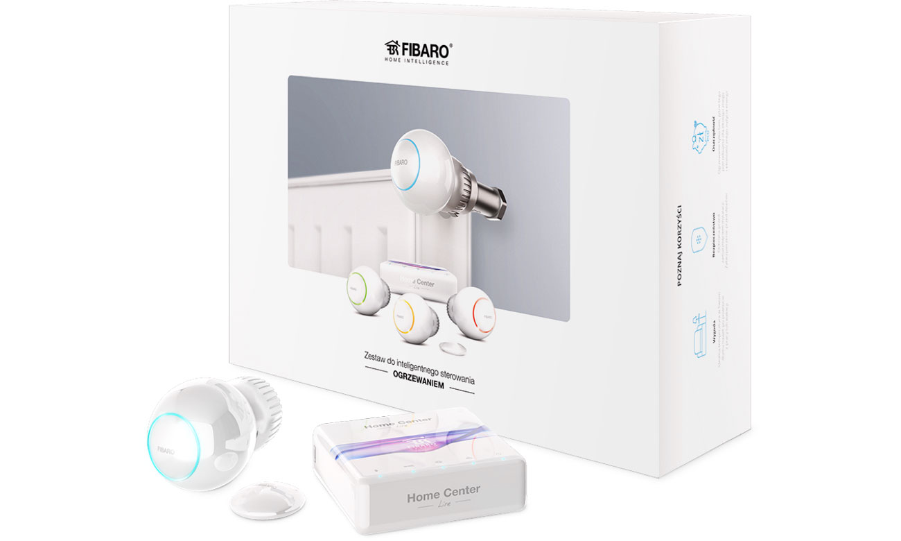 Zestaw do sterowania ogrzewaniem Fibaro (Z-Wave)