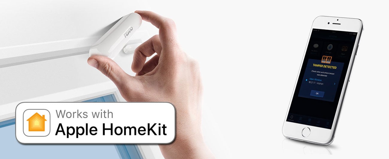 Fibaro Door Window Sensor Zgodny z Apple HomeKit