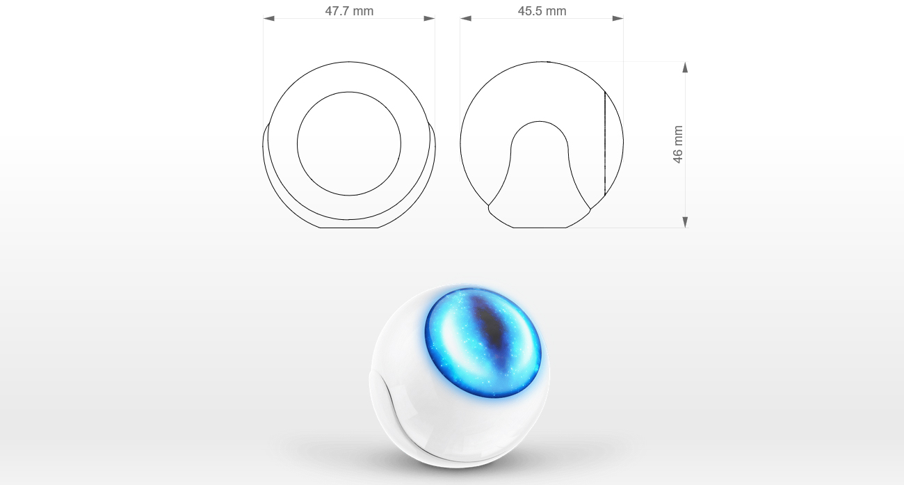 Fibaro Motion Sensor HomeKit Wyjątkowy design
