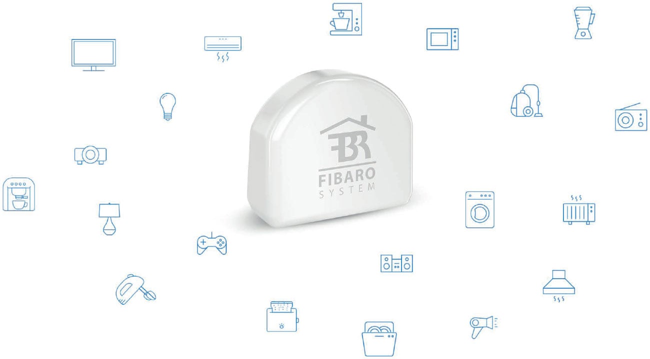 Fibaro Single Switch Kontroluj urządzenia