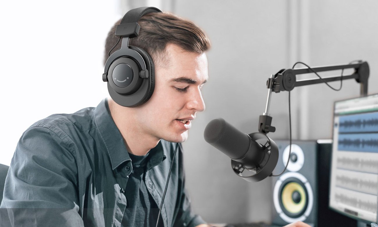 Słuchawki nauszne Fifine H8 - Grafika lifestyle