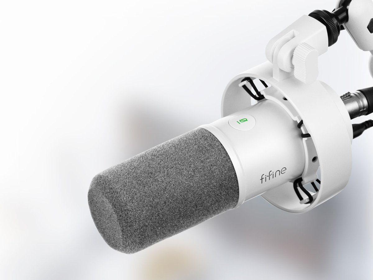 Zestaw mikrofonowy Mozos Fifine ze statywem XLR USB - Elastyczność i szeroka kompatybilność