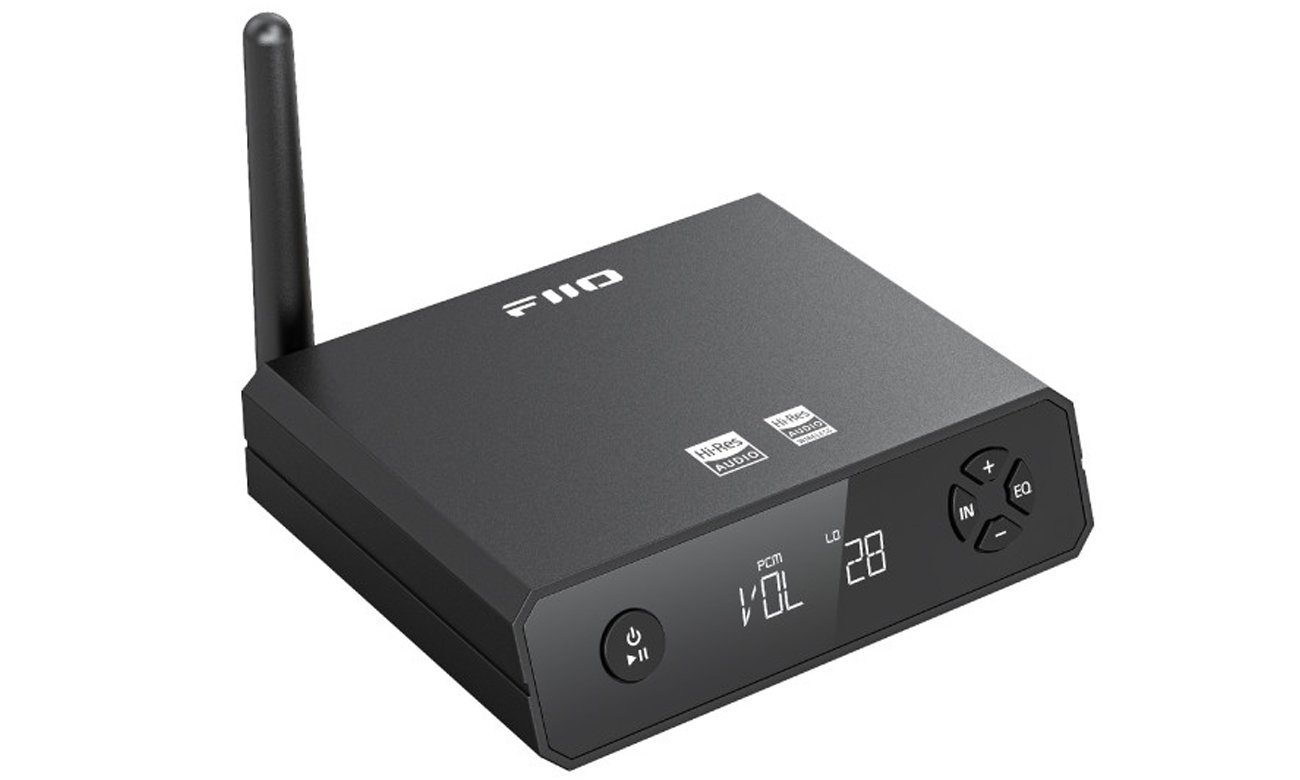 Bluetooth Hi-Fi Empfänger FiiO BR13 Schwarz - Frontansicht schräg