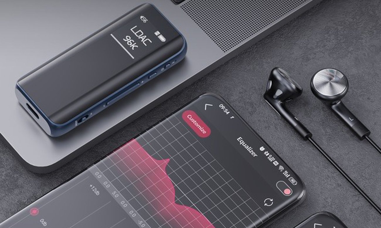 Wzmacniacz słuchawkowy z DAC i AMP Bluetooth FiiO BTR15 - Grafika lifestyle