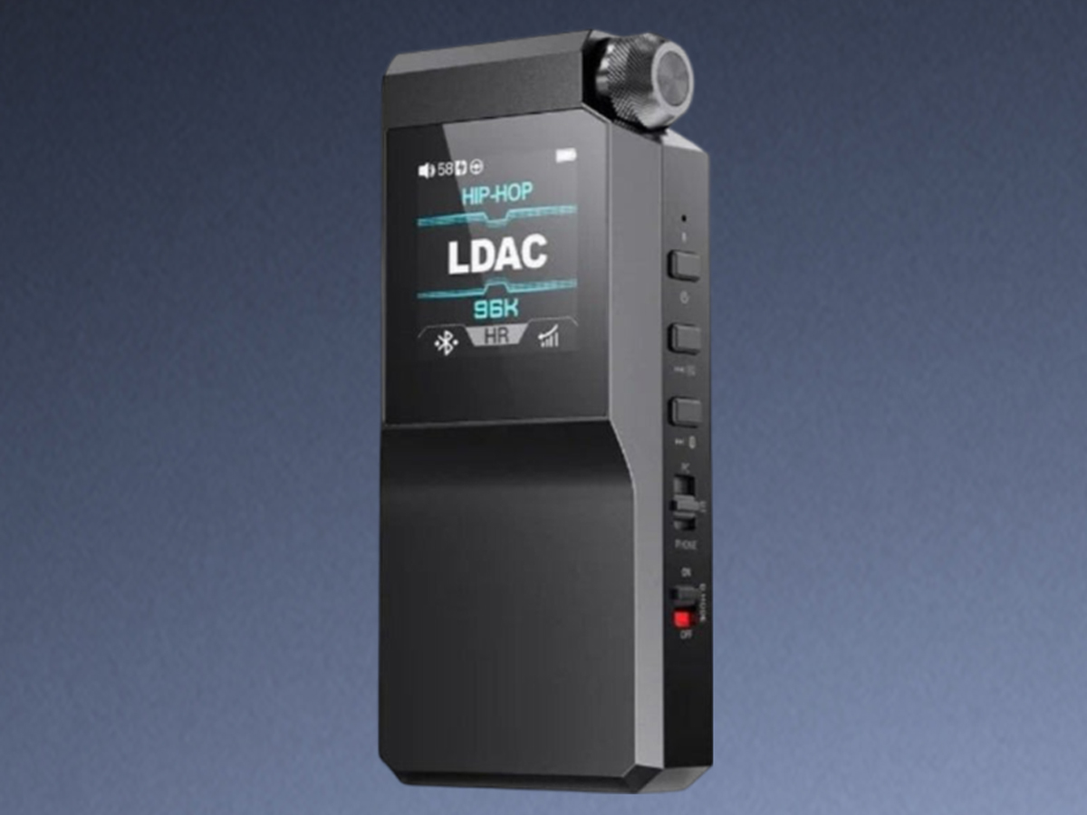 Wzmacniacz słuchawkowy DAC FiiO BTR17 Czarny - Grafika z tłem