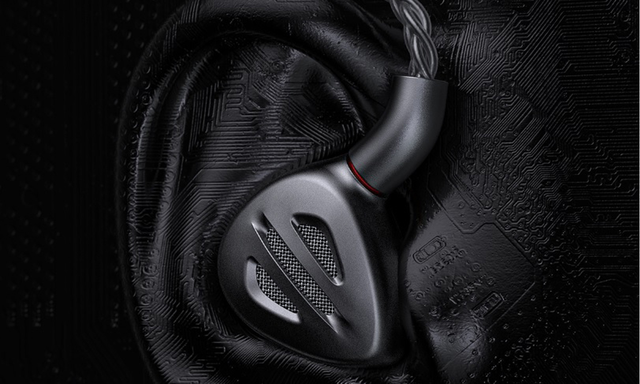 Hybrydowe monitory dokanałowe FiiO FH9 Titanium - Ergonomiczne złącza MMCX i kabel audio ze srebra