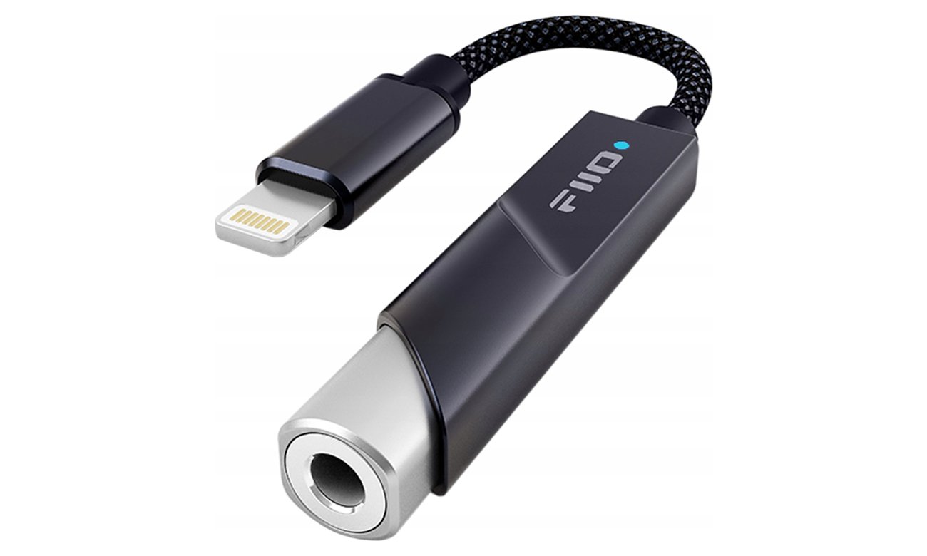 Mobilny DAC + wzmacniacz słuchawkowy FiiO KA11 Czarny (Lightning) - Widok ogólny