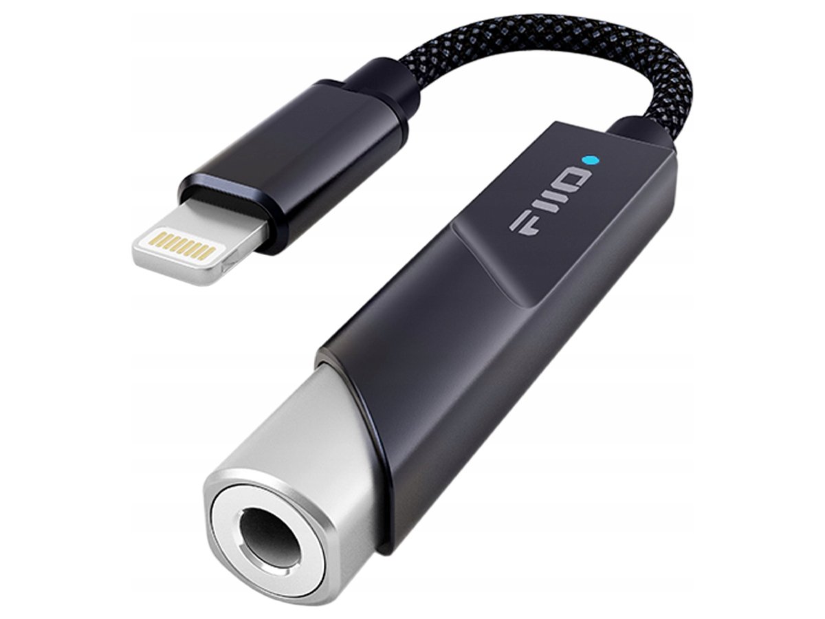 Mobilny DAC + wzmacniacz słuchawkowy FiiO KA11 Czarny (Lightning) - Widok ogólny