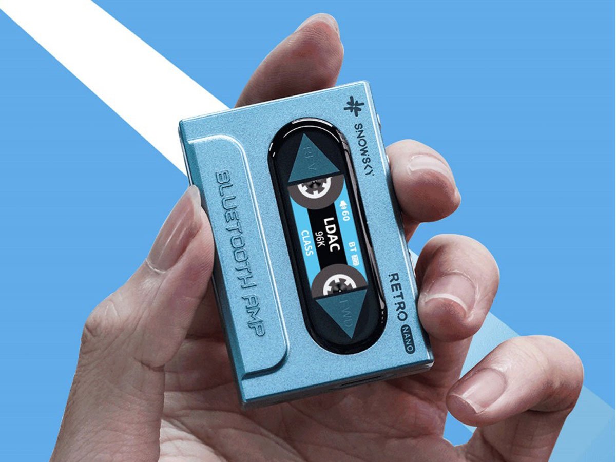 Wzmacniacz słuchawkowy FiiO Snowsky Retro Nano DAC - Grafika lifestyle