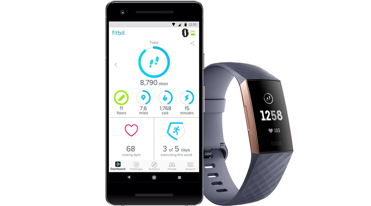 Fitbit Charge 3 Aplikacja Fitbit Health and Fitness
