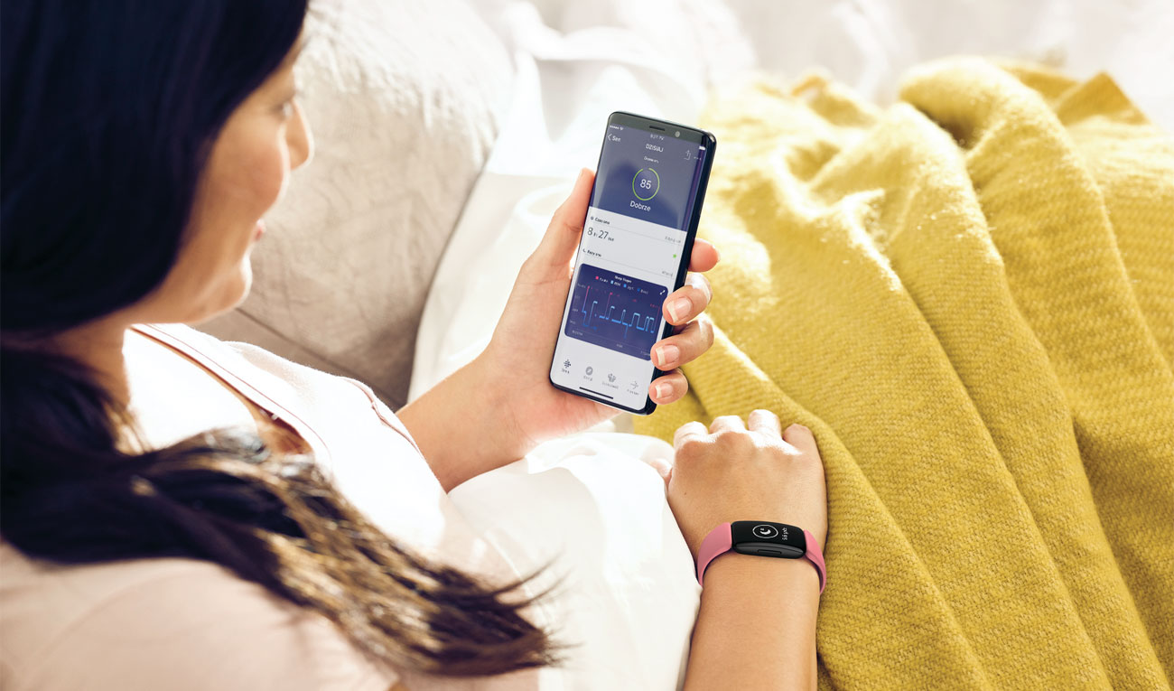 Smartband Fitbit by Google inspire 2 - czarno-biały