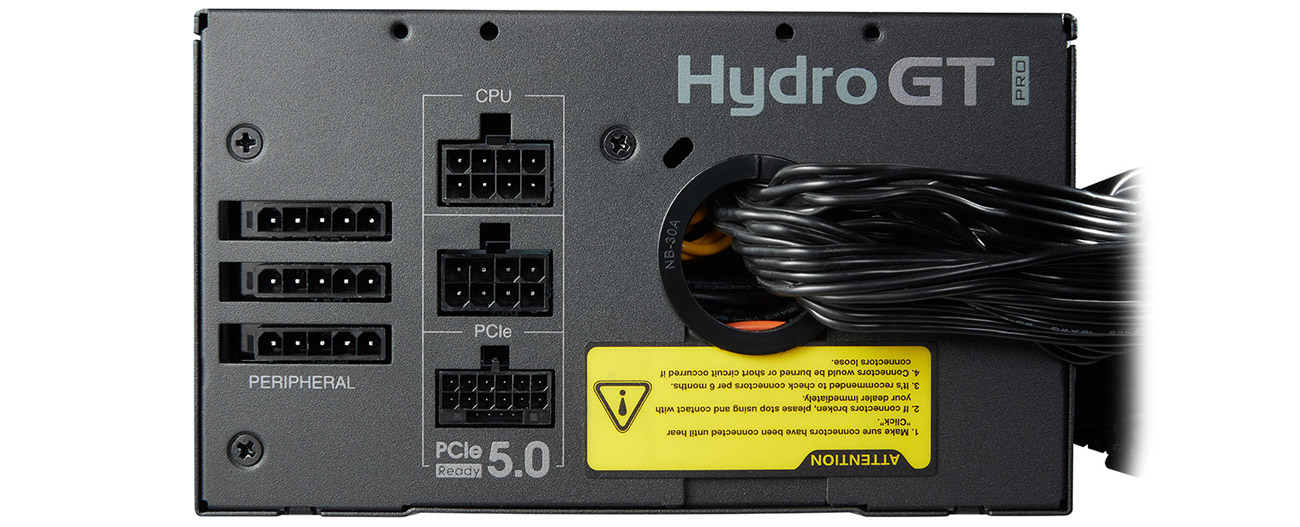 Fortron Hydro GT PRO PCIe5.0 1000W okablowanie