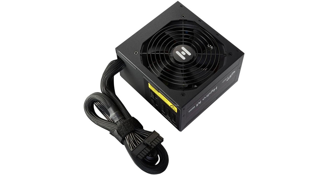 Fortron HYDRO M PRO 600W Półmodularne okablowanie